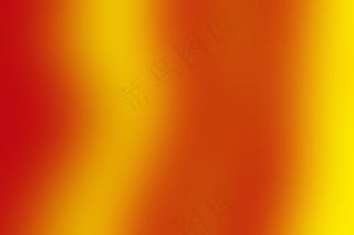 模糊流行抽象背景与暖色-红色，橙色和黄色