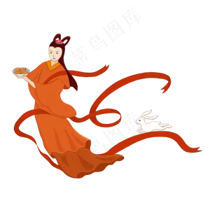 中秋节嫦娥兔子