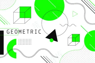 平面设计几何背景