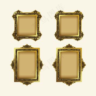 复古写实画框套装