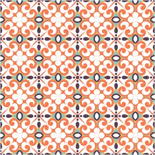 无缝秋季图案背景