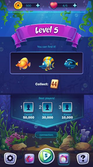 麻将鱼世界移动格式的水平场电脑游戏