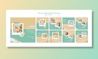 Instagram post pack实现零浪费