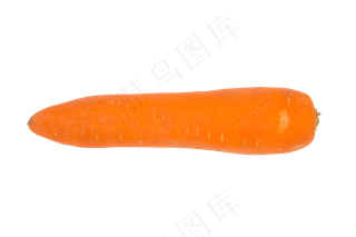 一根橙色胡萝卜