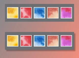 抽象彩色水彩背景设置