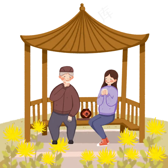重阳节散心旅行(2000X2000(DPI:300))psd模版下载