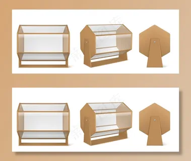 抽奖机，木制抽奖鼓，透明玻璃隔离在白色表面