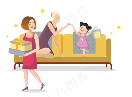 重阳节回家看望老人