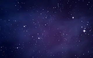 星空和星云的空间背景