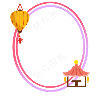创意中秋边框
