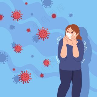 人们害怕冠状病毒病