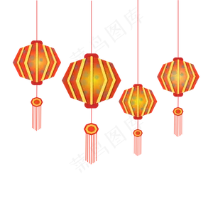 中秋节中国风吉祥灯笼喜庆