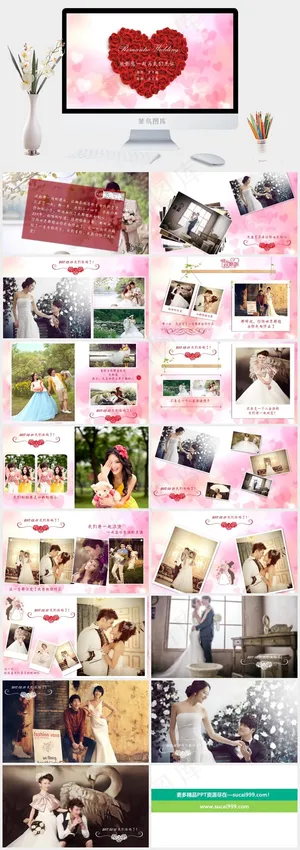 柔美标准PPT模板