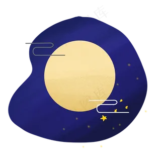 中秋节月亮素材