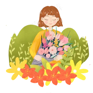 教师节女教师png素材