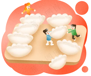 立冬传统包饺子