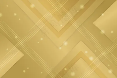 金色奢华三角形背景
