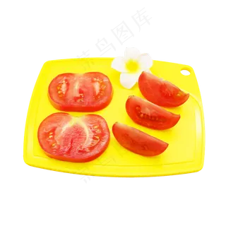 切开番茄西红柿