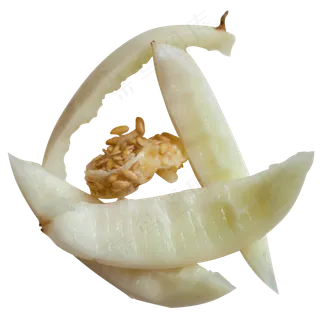 瓜皮厨余垃圾垃圾分类PNG素材