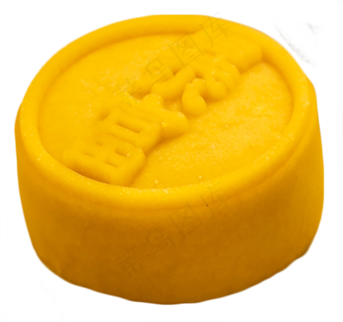 黄色月饼