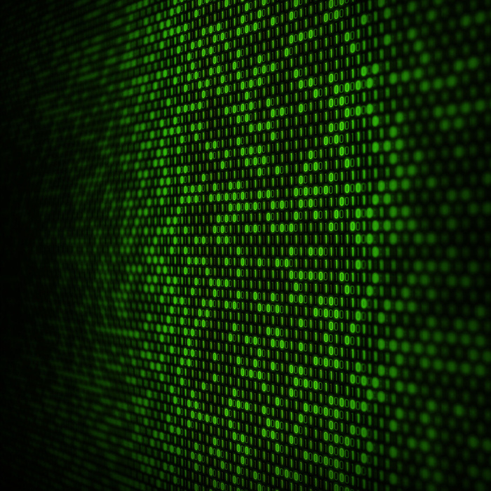 抽象二进制代码背景