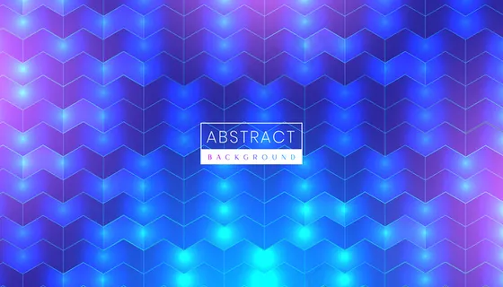 现代抽象技术背景，未来霓虹灯和发光表面