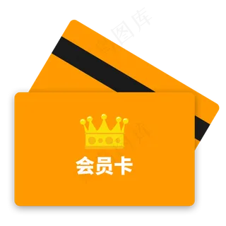 扁平化卡通皇冠简约VIP会员图标