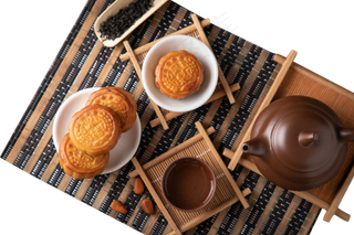 月饼茶水