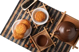 月饼茶水