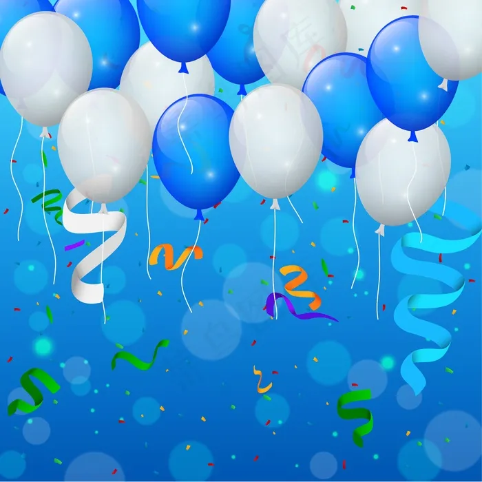 生日快乐eps,ai矢量模版下载
