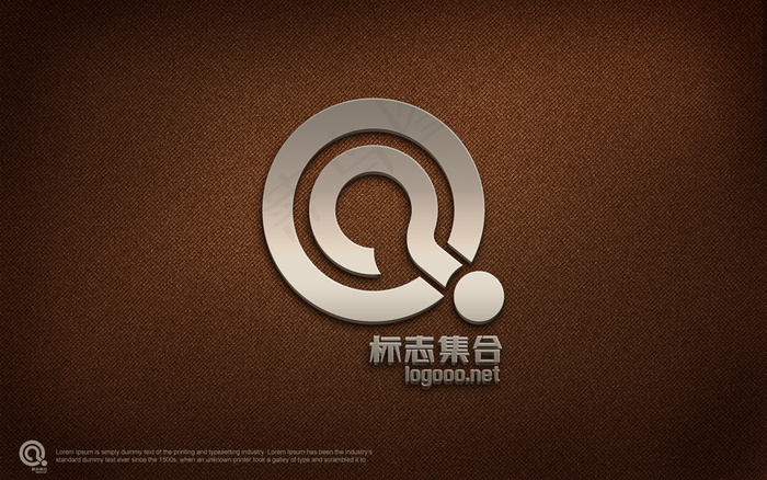 logo样机标志样机智能贴图psd模版下载