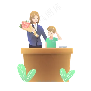 感恩教师节送花素材