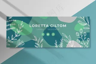 离开facebook封面模板