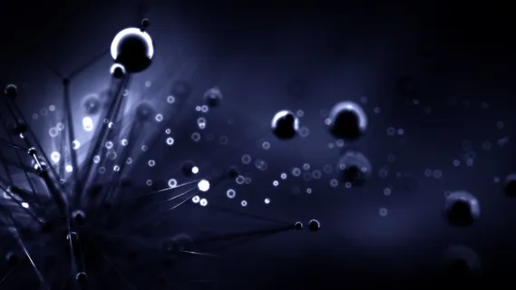 奇妙，抽象，黑色，太空背景。3d渲染。