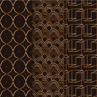 几何豪华图案套装