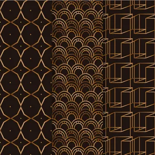 几何豪华图案套装