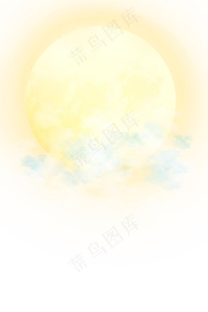 圆圆中秋月亮