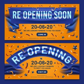 重新开放soon banner系列