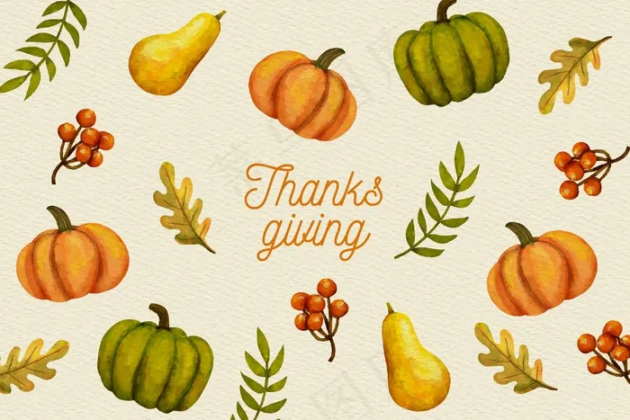 水彩画背景eps,ai矢量模版下载