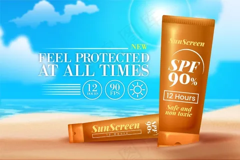 写实防晒广告 写实防晒广告