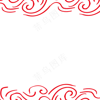 国庆节中国风浮云