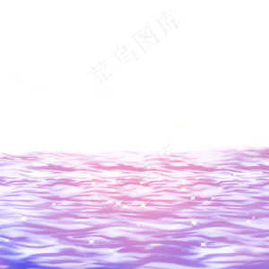 蓝紫色星光湖泊