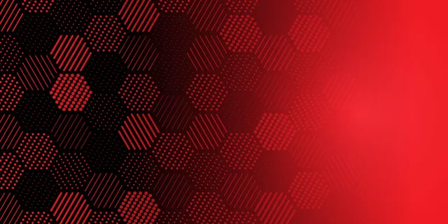 时尚六边形图案