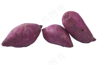食物紫薯地瓜美味