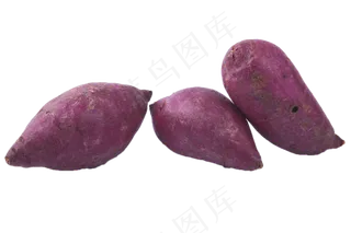 食物紫薯地瓜美味