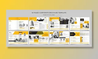 公司宣传册模板