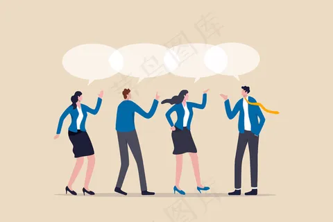 团队分享意见，团队会议分享想法。