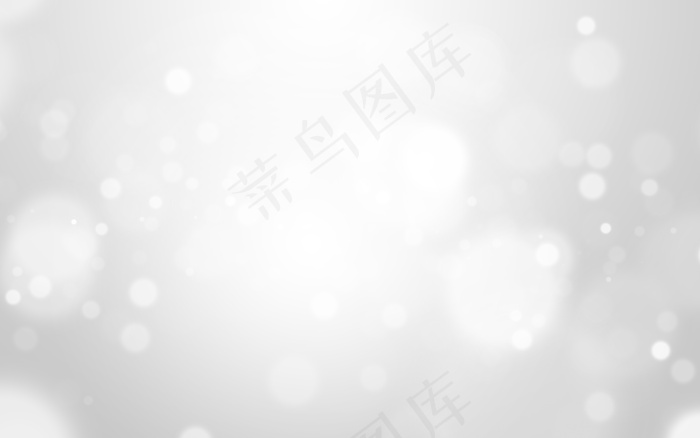 银色的灯光和白色的圣诞背景与模糊的(bokeh)散景美丽的纹理。闪光