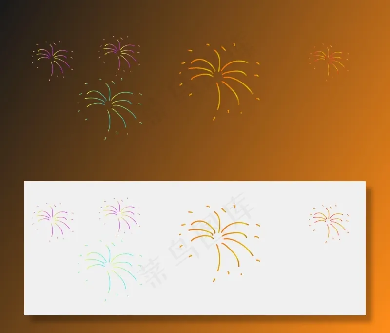 新年节日烟花(1840X724(DPI:72))psd模版下载