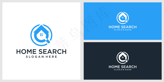 主页搜索徽标设计模板